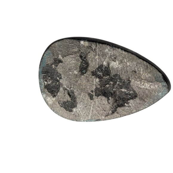 Polished Orthoceras Silurian fossil cabochon rock/stone Paperweight - Picture 4 of 7